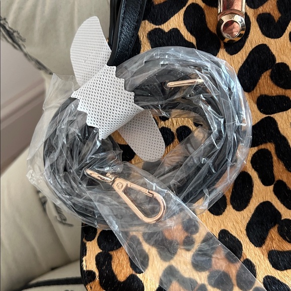 Dune London Leopard Print Tote and Wallet Set New With Tags